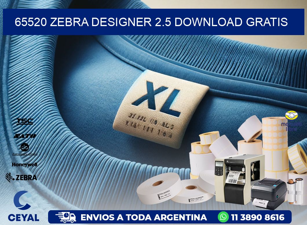 65520 Zebra designer 2.5 download gratis