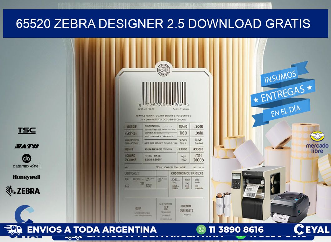 65520 Zebra designer 2.5 download gratis