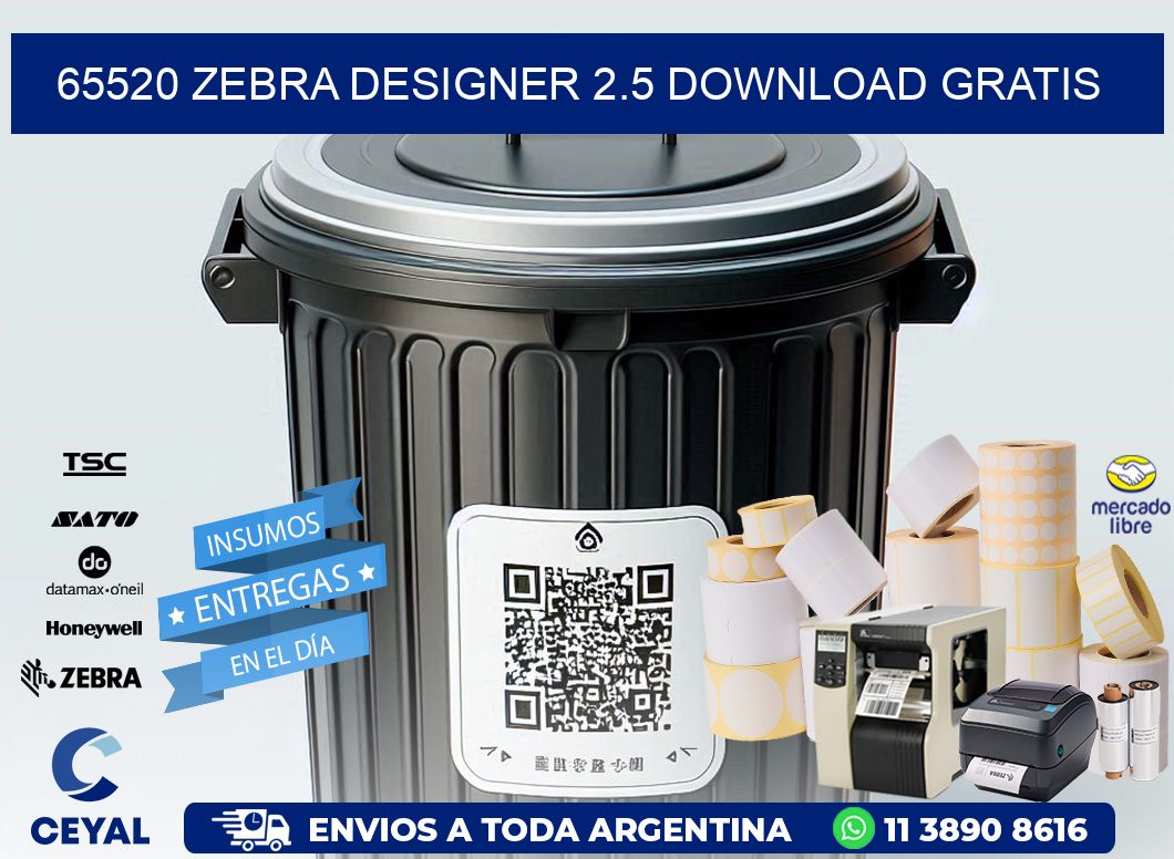 65520 Zebra designer 2.5 download gratis