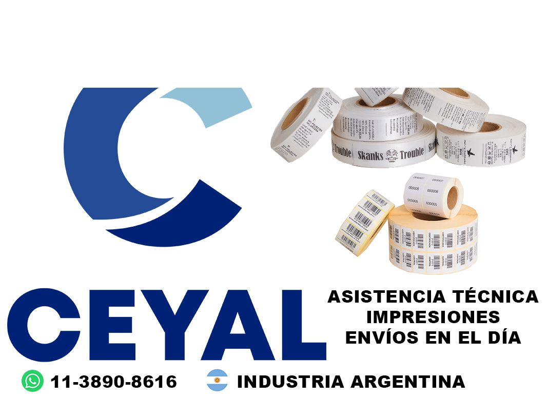 67930 etiquetas de poliamida de composición y cuidado