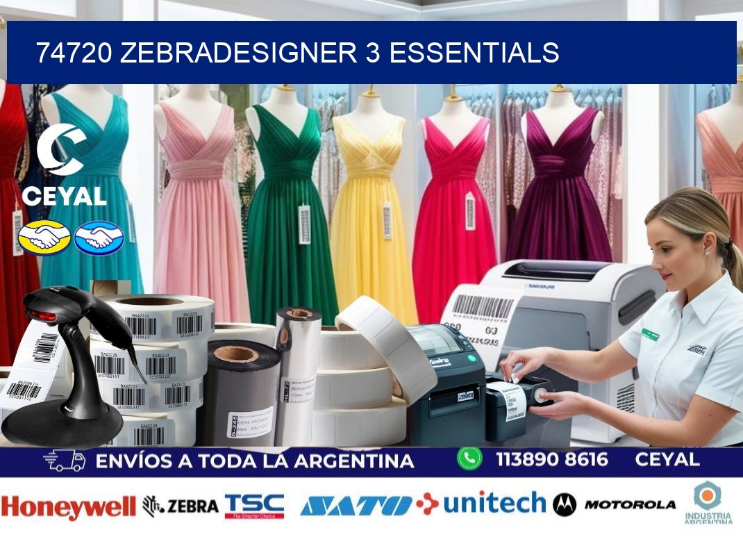 74720 ZebraDesigner 3 Essentials