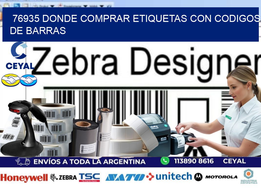 76935 Donde comprar etiquetas con codigos de barras