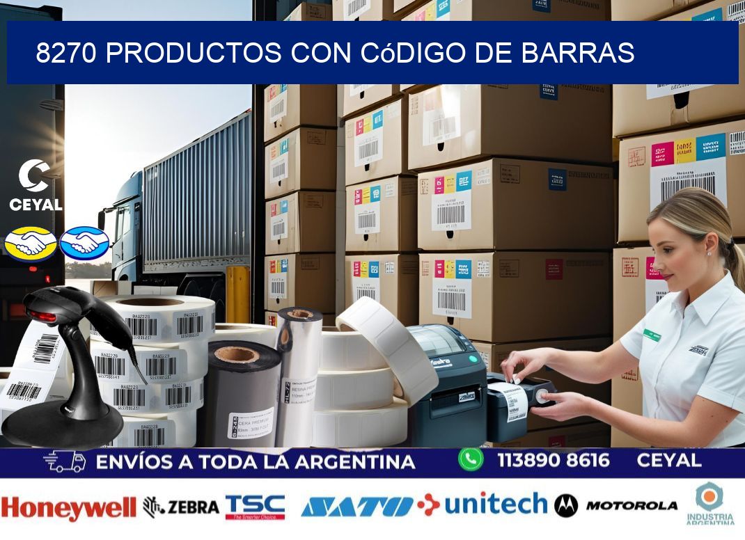 8270 Productos con código de barras