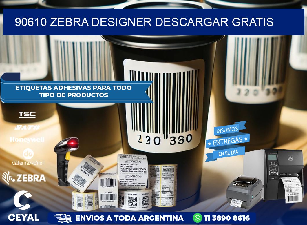 90610 Zebra Designer Descargar gratis