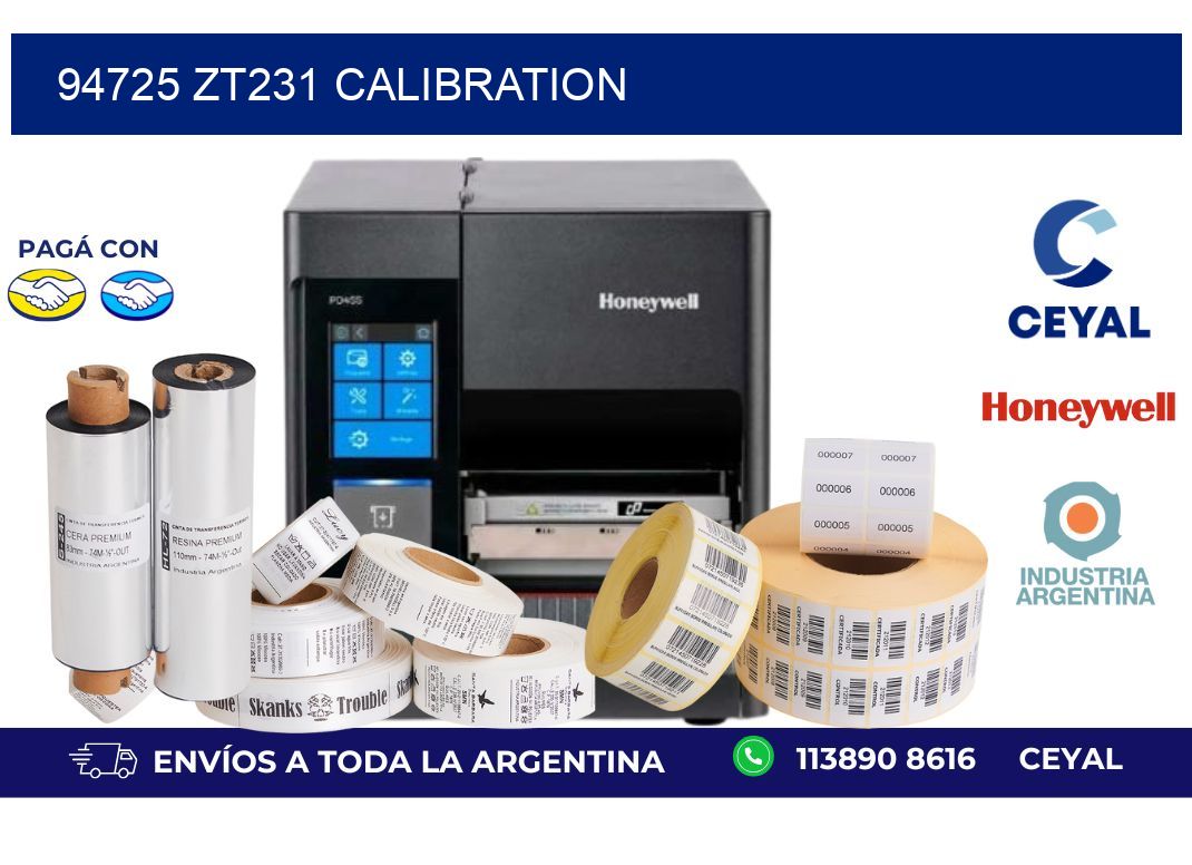 94725 ZT231 Calibration