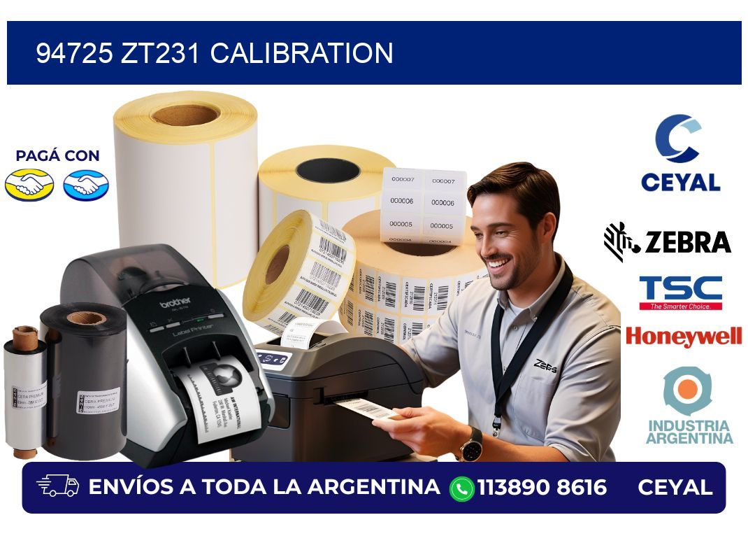 94725 ZT231 Calibration