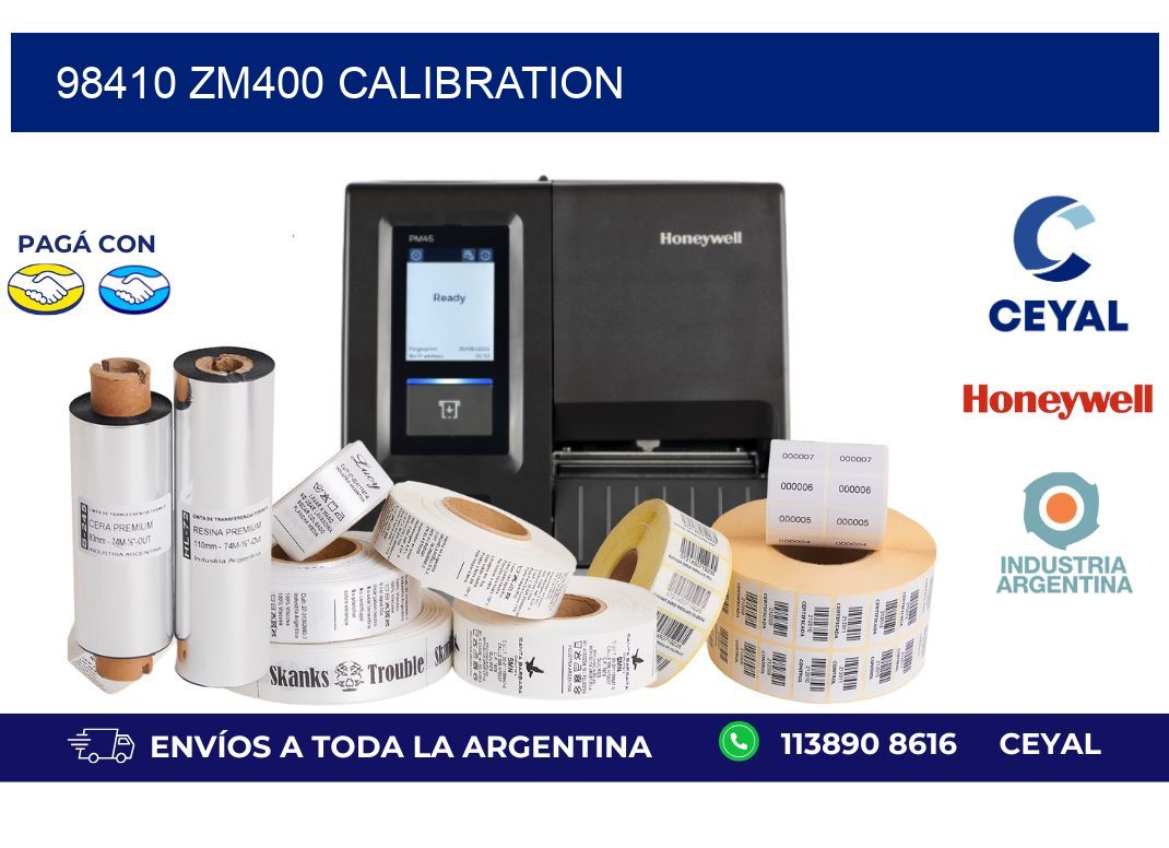 98410 ZM400 Calibration