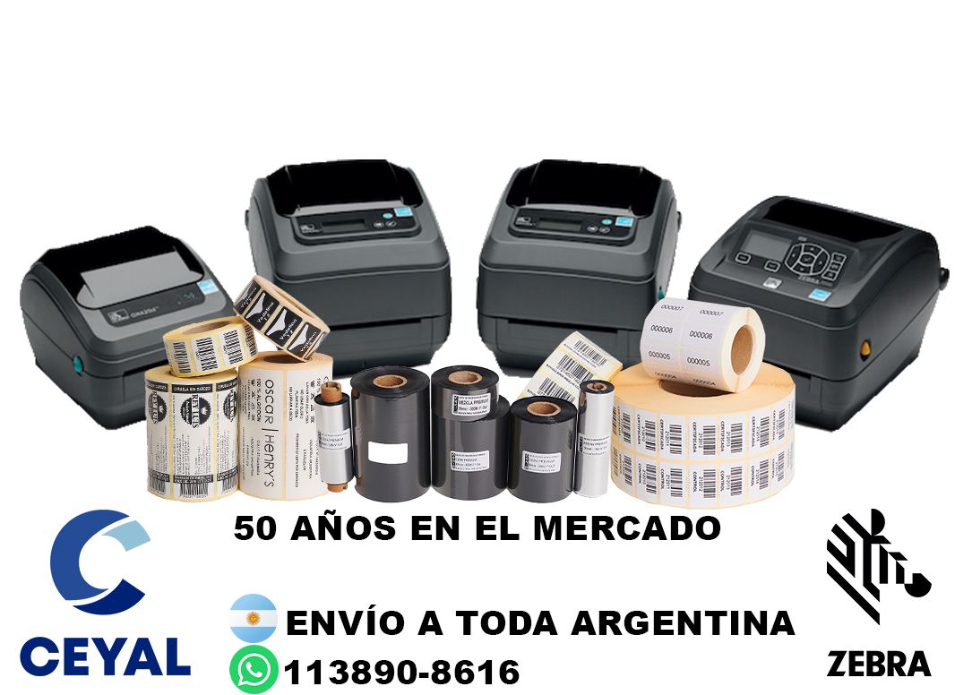 EDITAR 4735 ETIQUETAS AUTOADHESIVAS ZEBRA