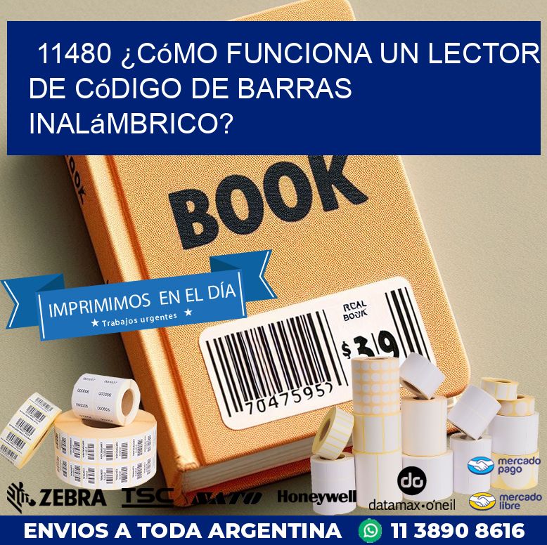 11480 ¿Cómo funciona un lector de código de barras inalámbrico?