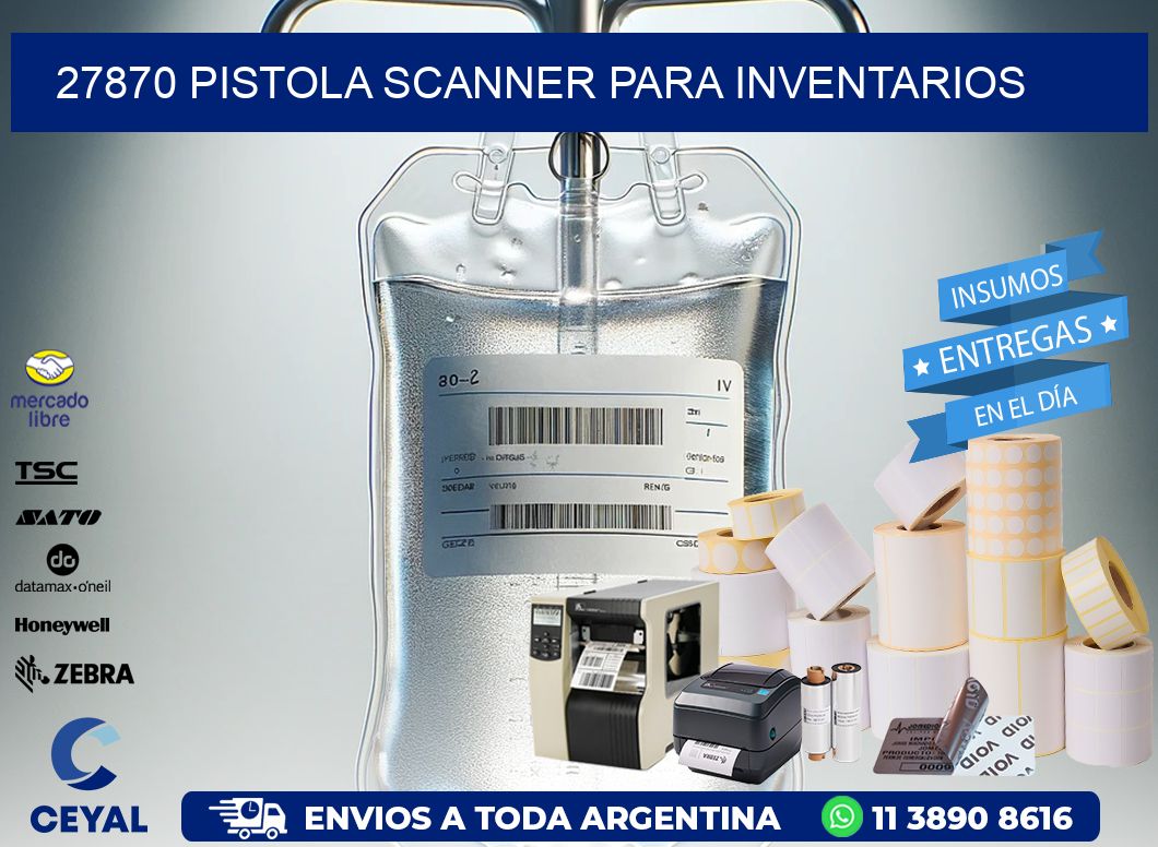 27870 Pistola Scanner para inventarios