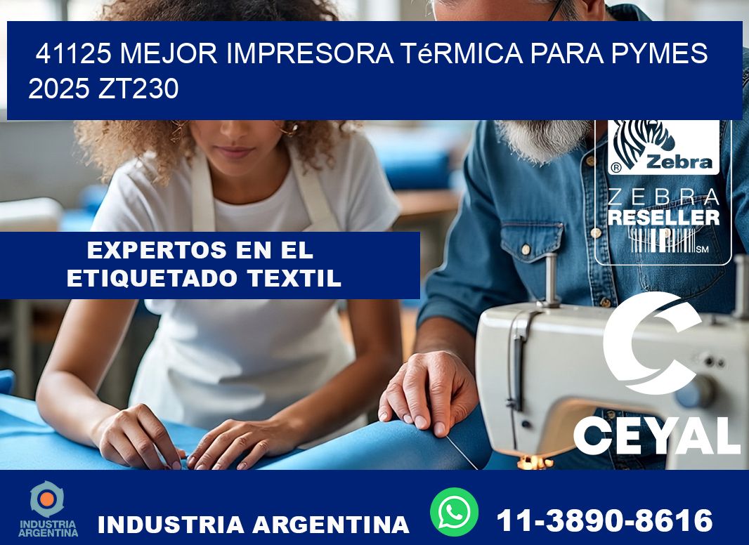 41125 mejor impresora térmica para pymes 2025 ZT230
