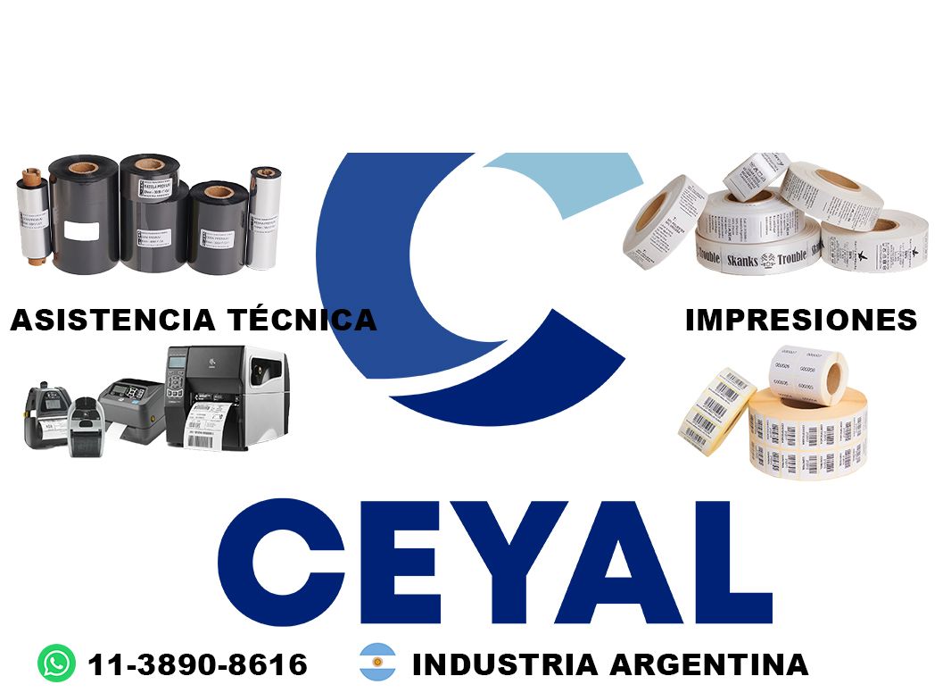 76270 servicio para zebra gc420t con impresión corrida hacia un lado