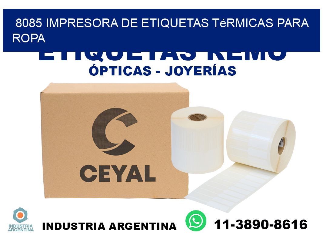 8085 impresora de etiquetas térmicas para ropa