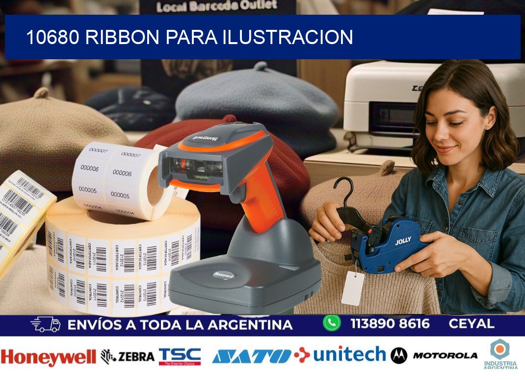 10680 ribbon para ilustracion