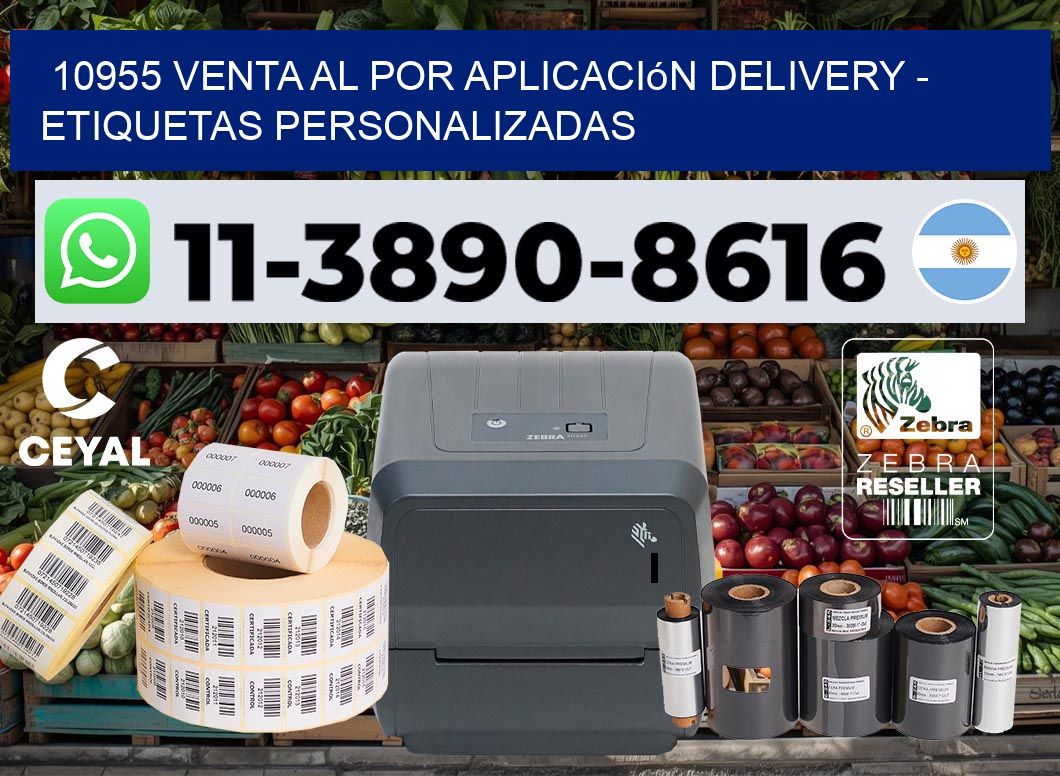 10955 Venta al Por Aplicación delivery – Etiquetas Personalizadas