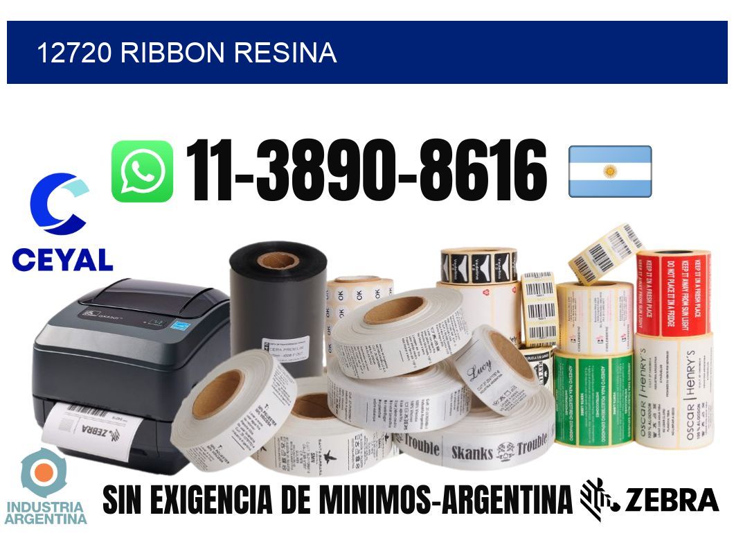 12720 ribbon resina