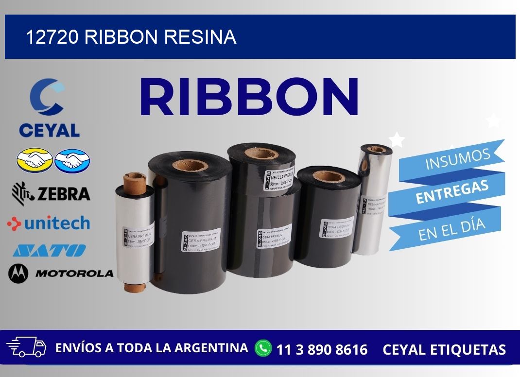 12720 ribbon resina