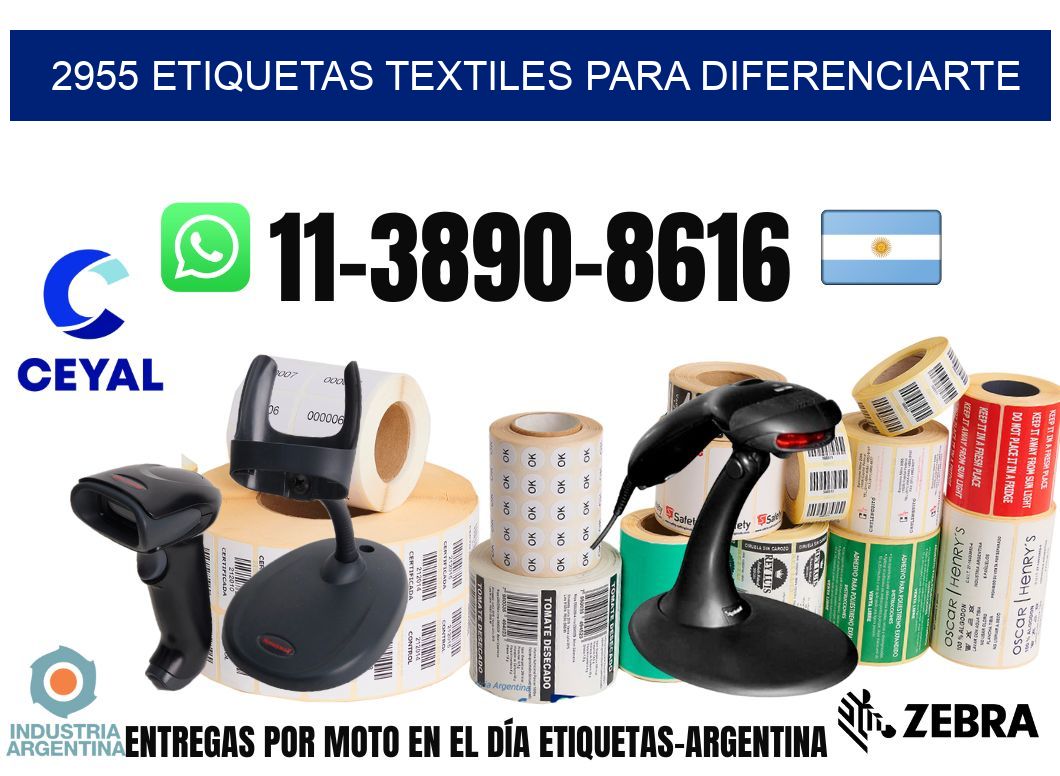2955 Etiquetas textiles para diferenciarte