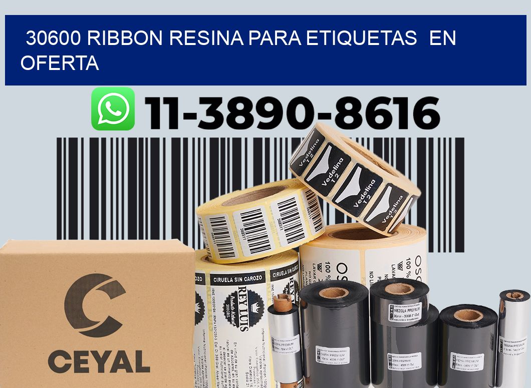 30600 ribbon resina para etiquetas  en oferta