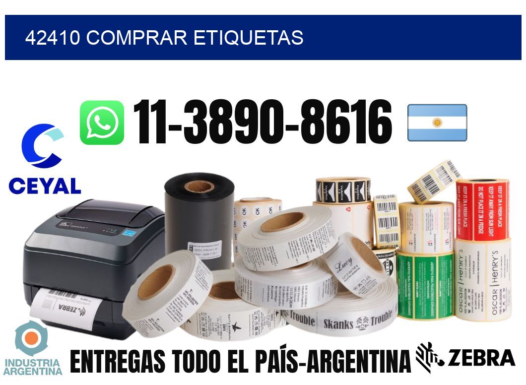42410 comprar etiquetas