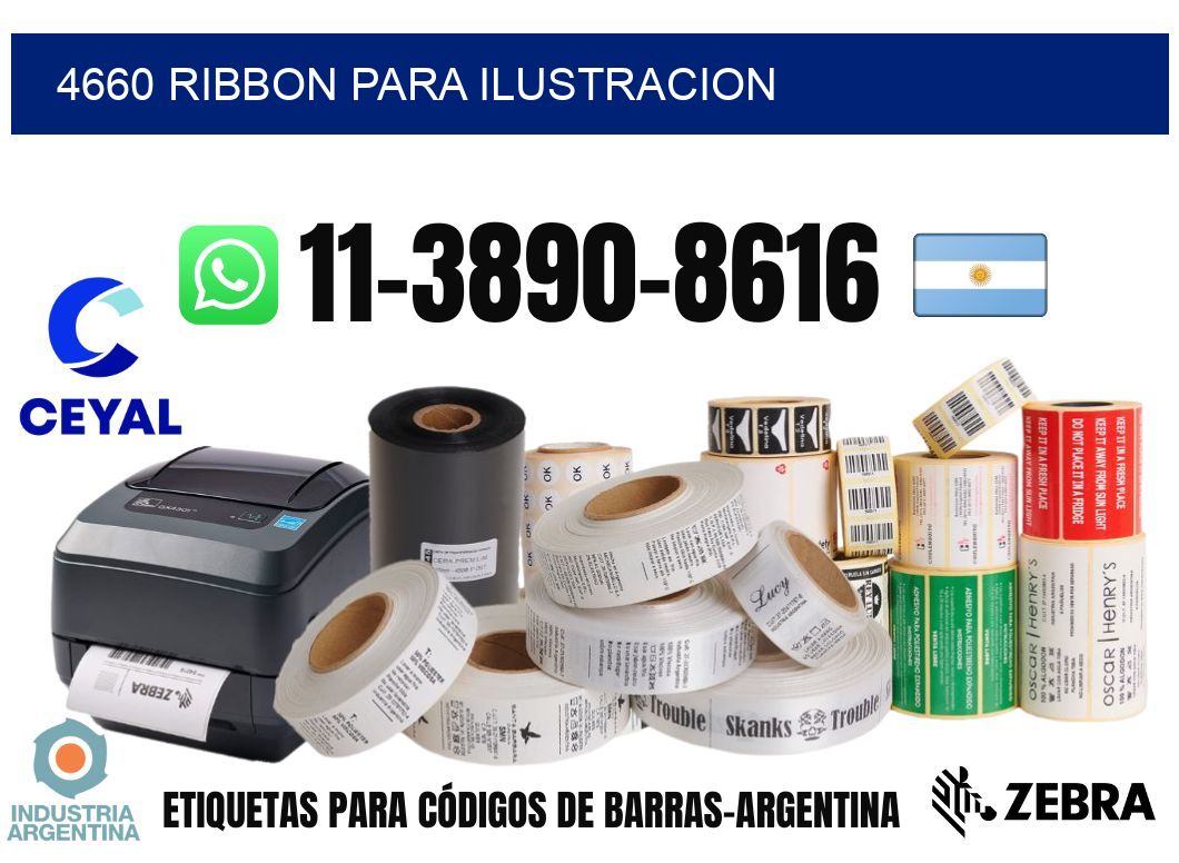 4660 ribbon para ilustracion