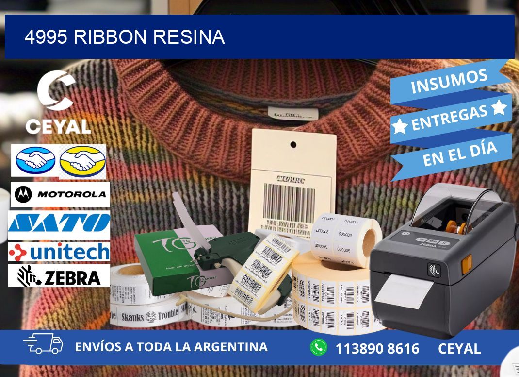 4995 ribbon resina