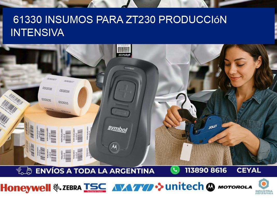61330 insumos para zt230 producción intensiva