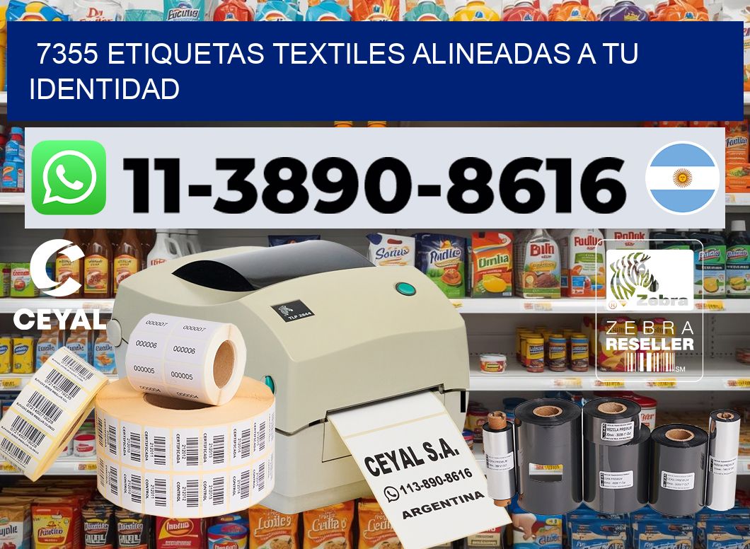 7355 Etiquetas textiles alineadas a tu identidad