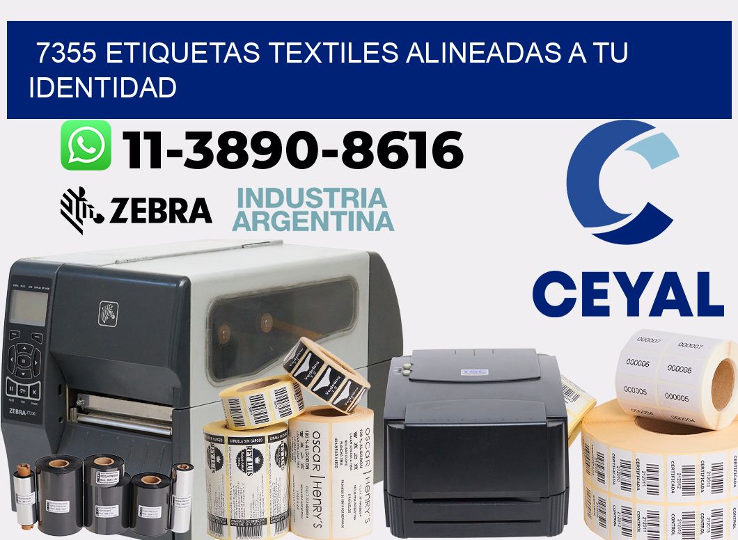 7355 Etiquetas textiles alineadas a tu identidad