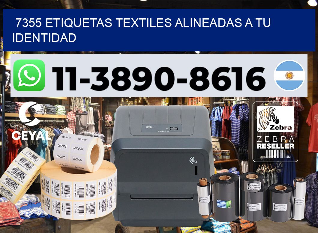 7355 Etiquetas textiles alineadas a tu identidad