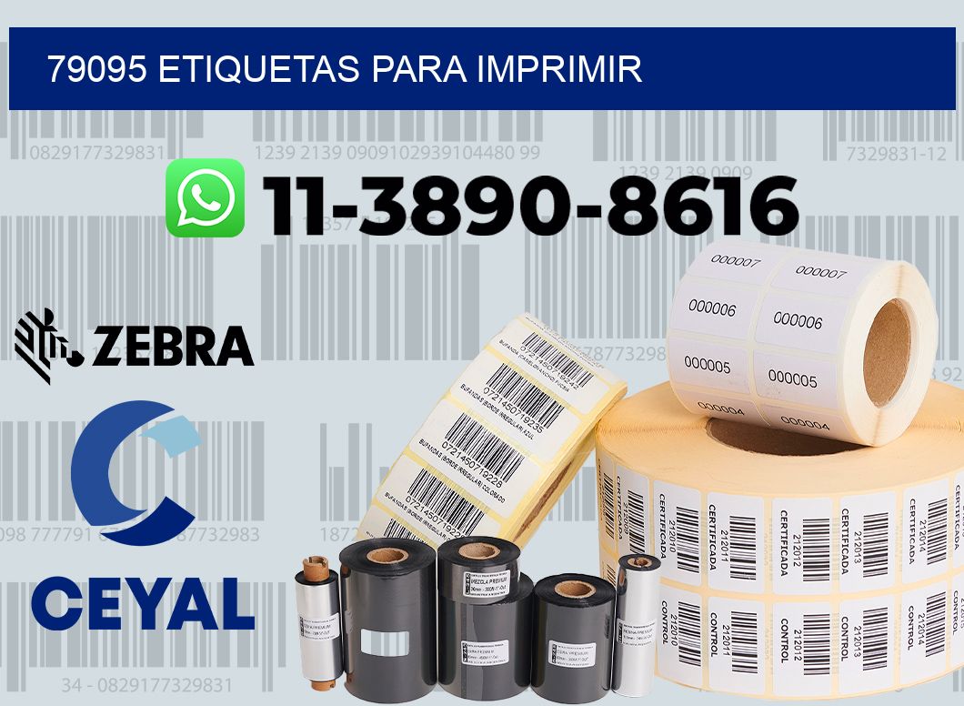 79095 etiquetas para imprimir