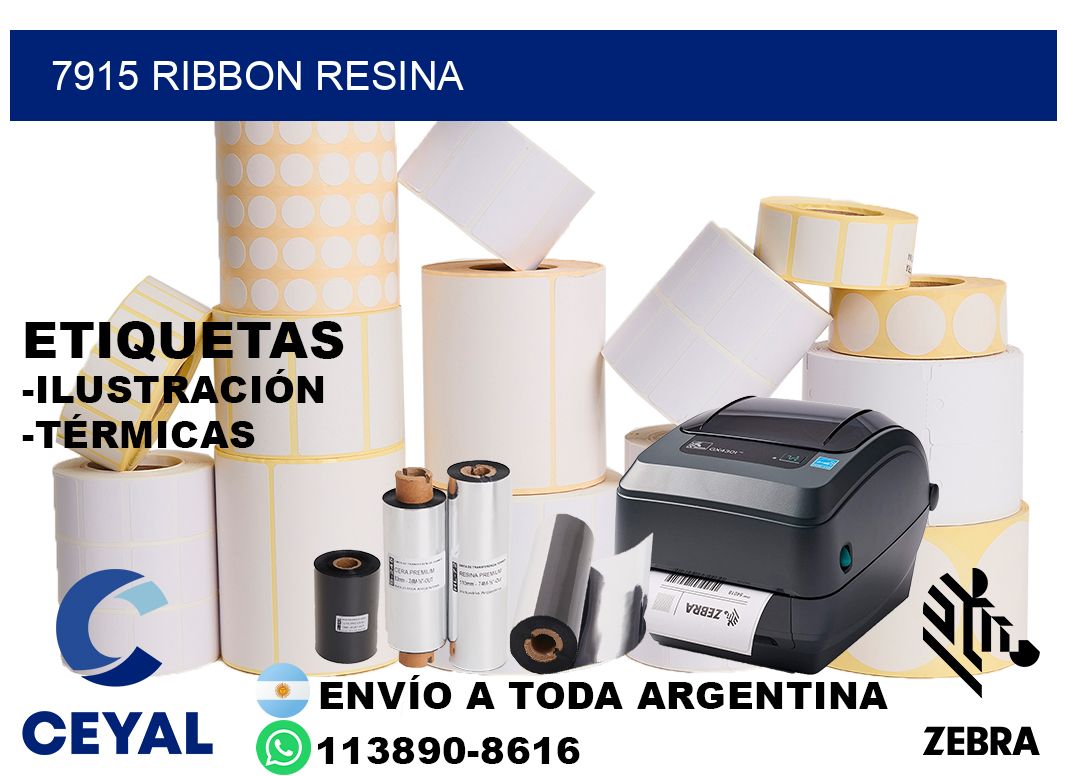 7915 ribbon resina