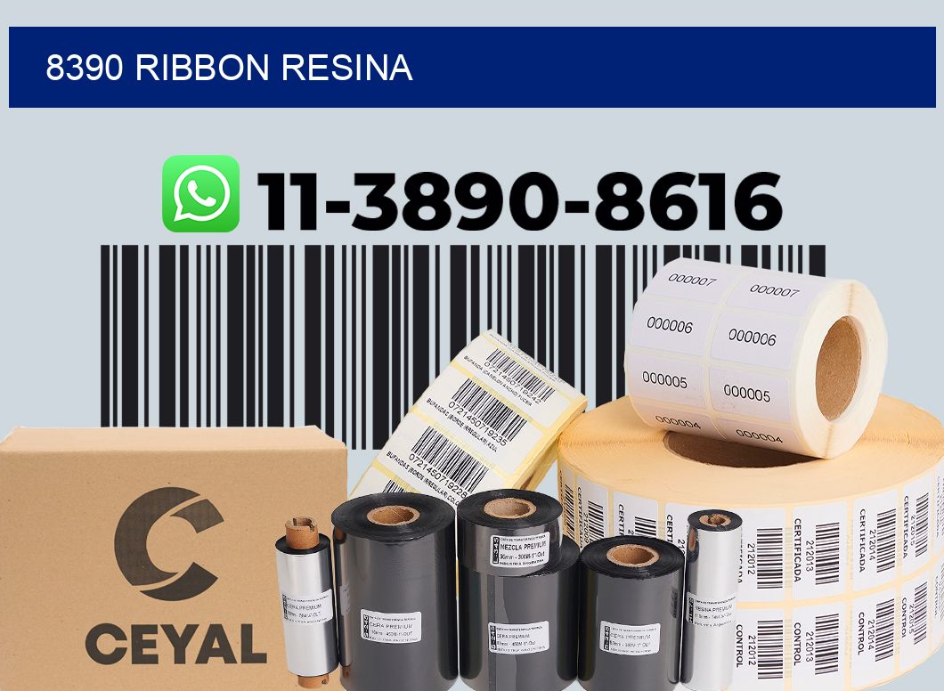 8390 ribbon resina