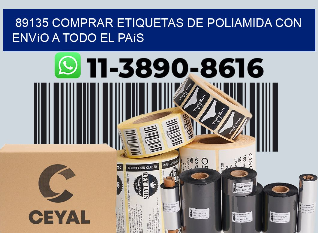 89135 comprar etiquetas de poliamida con envío a todo el país