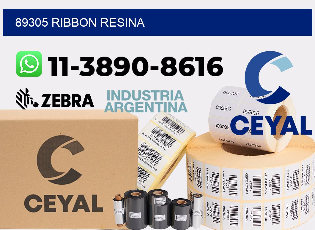 89305 ribbon resina