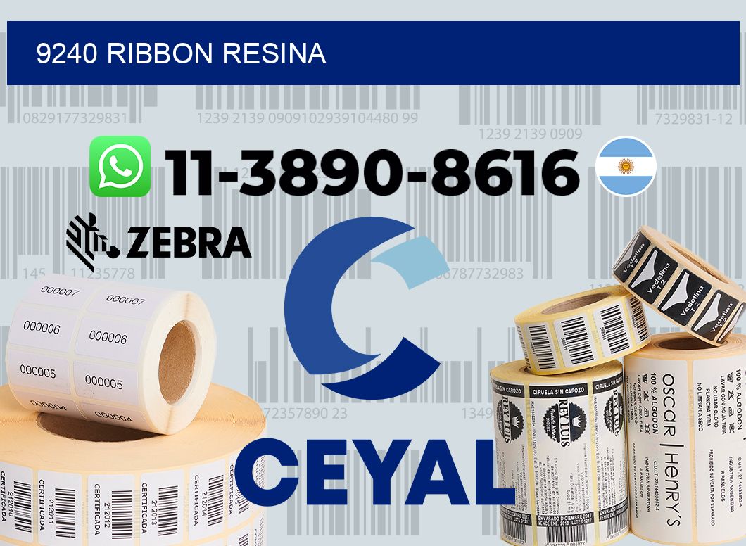 9240 ribbon resina