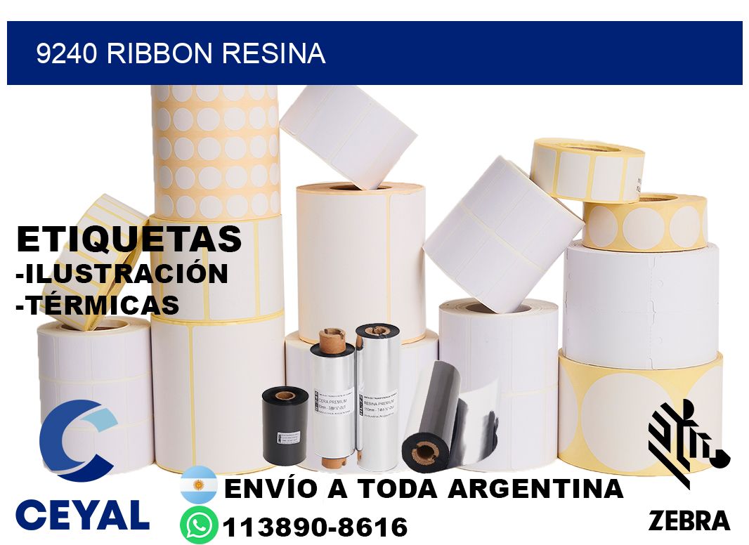 9240 ribbon resina
