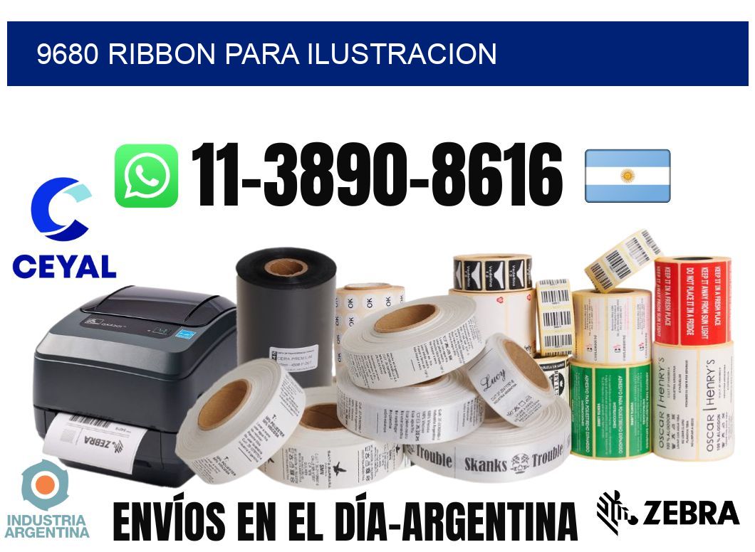 9680 ribbon para ilustracion