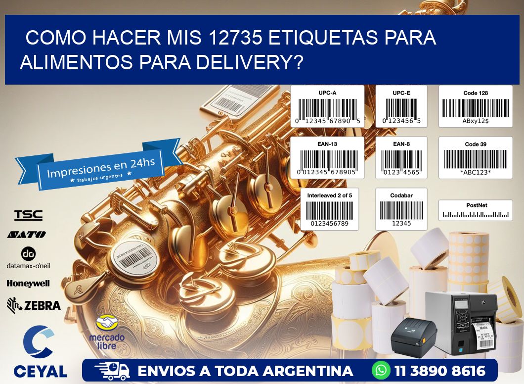como hacer mis 12735 etiquetas para alimentos para delivery?