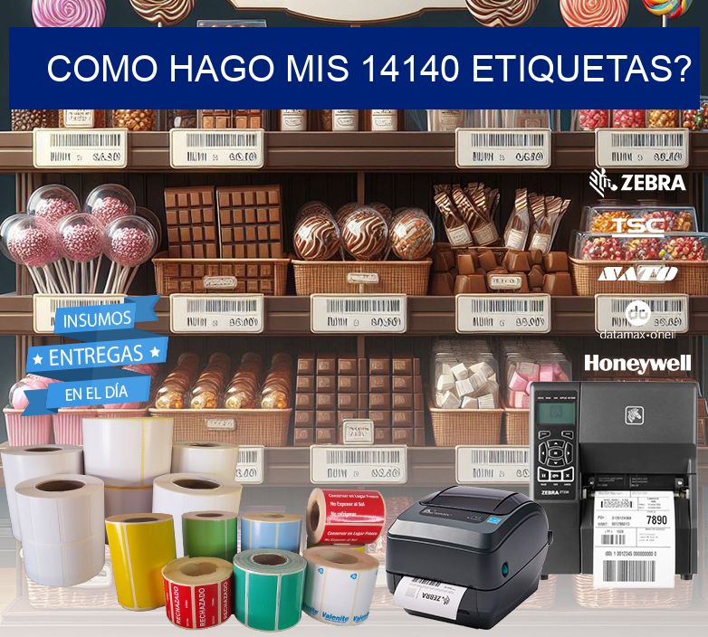 como hago mis 14140 etiquetas?