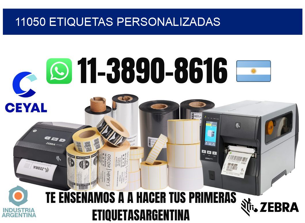 11050 etiquetas personalizadas