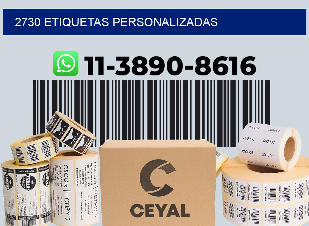 2730 etiquetas personalizadas
