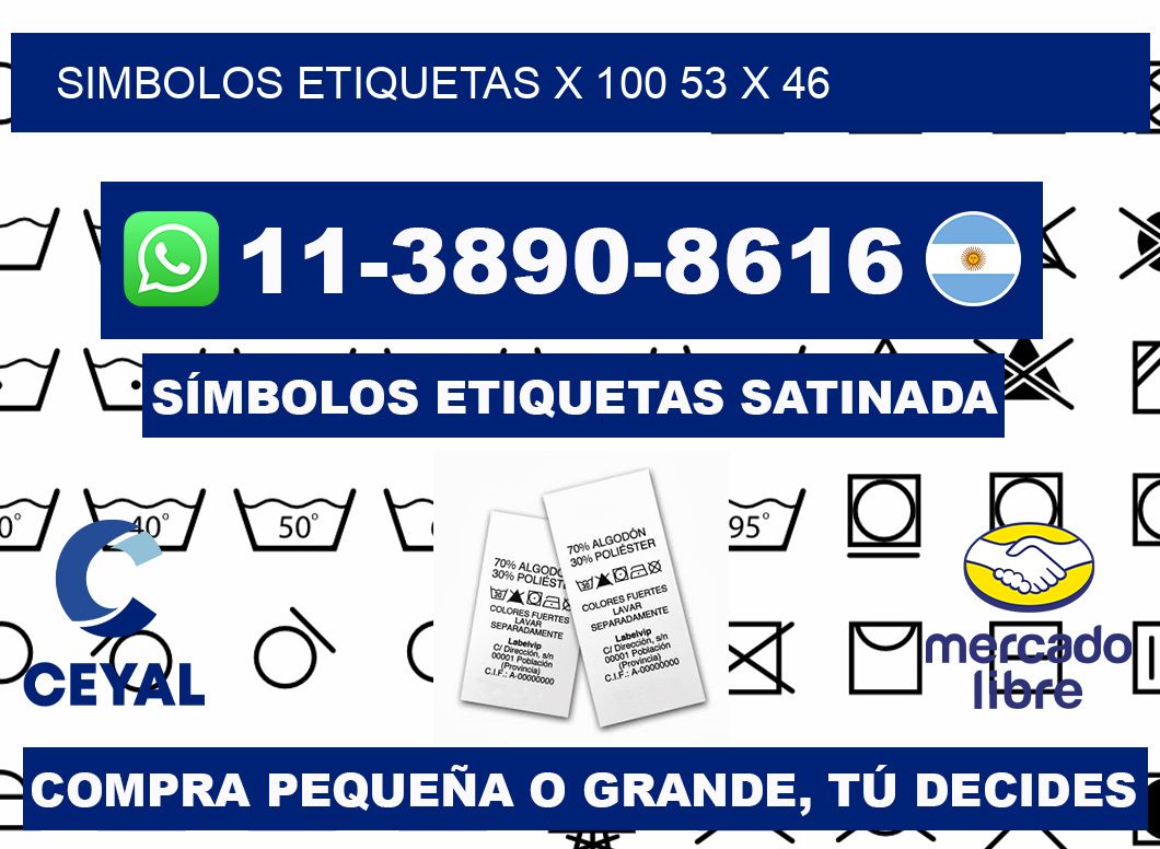 SIMBOLOS ETIQUETAS X 100 53 x 46