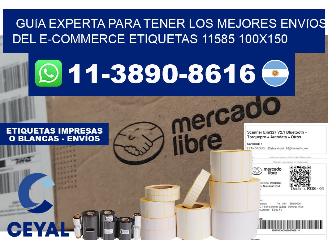 Guía experta para tener los mejores envíos del e-commerce etiquetas 11585 100x150
