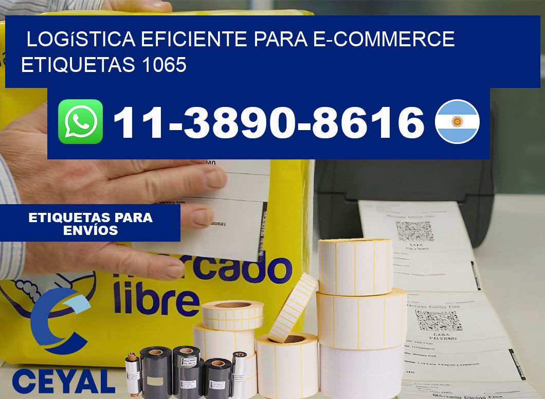 Logística eficiente para e-commerce  etiquetas 1065