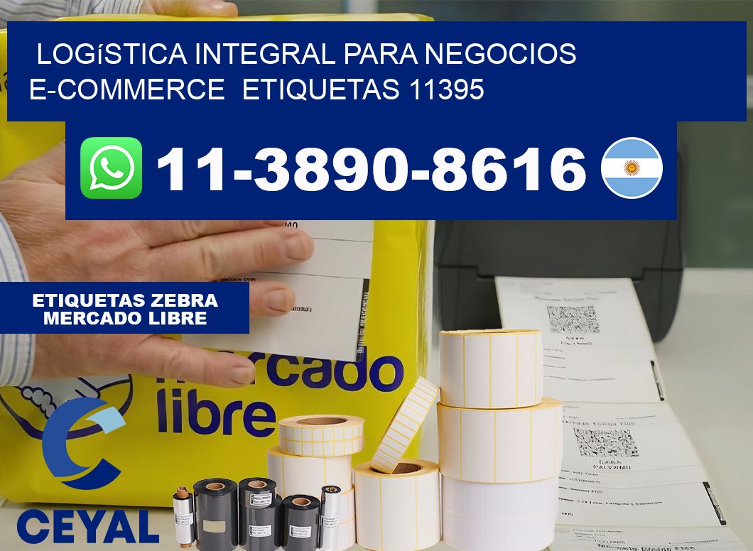 Logística integral para negocios e-commerce  etiquetas 11395