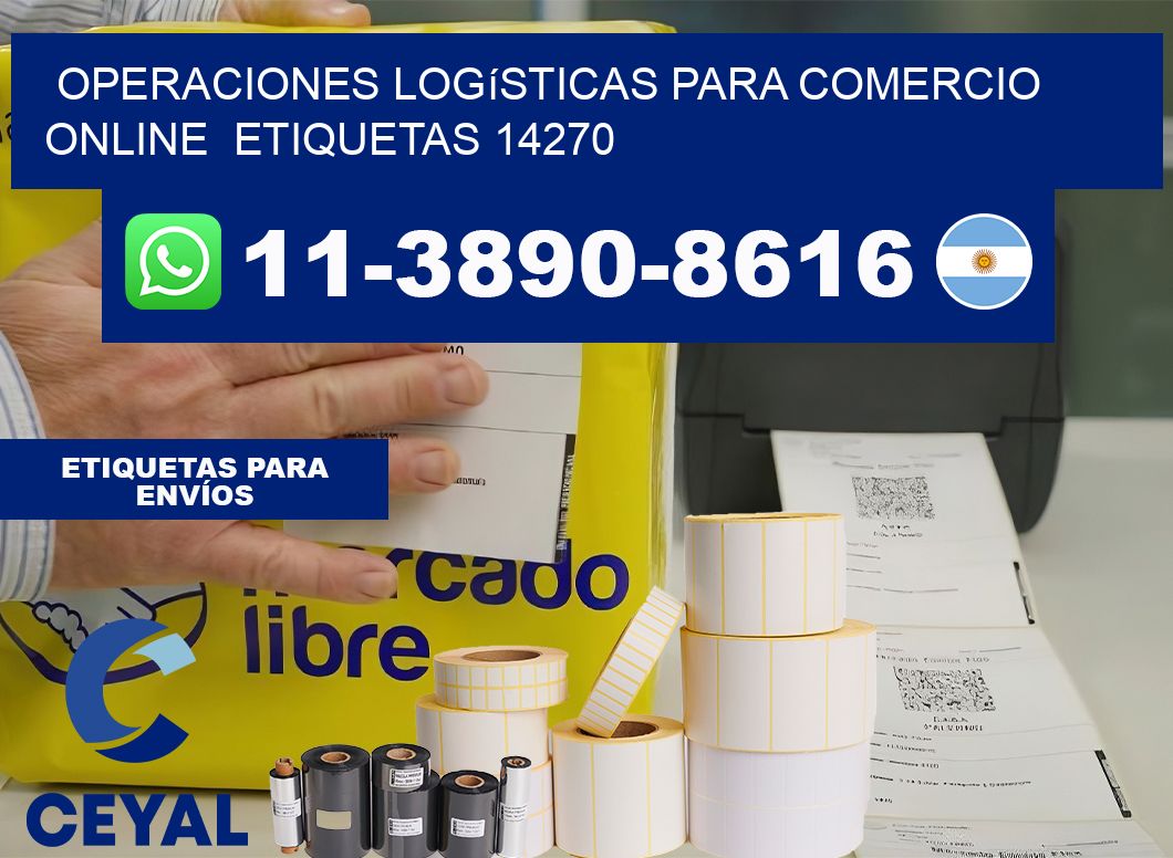 Operaciones logísticas para comercio online  etiquetas 14270