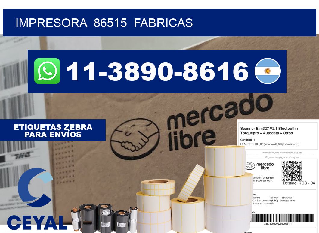impresora  86515  fabricas