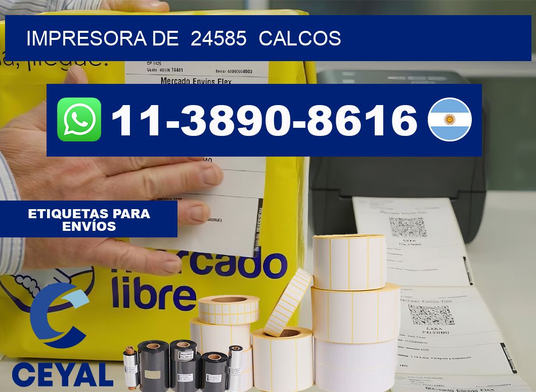 impresora de  24585  calcos