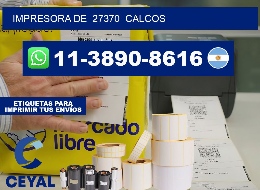 impresora de  27370  calcos
